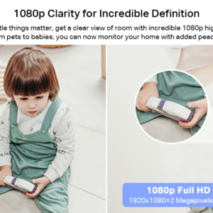 TP-Link Tapo 1080P Indoor Security Camera for Baby Monitor, Dog Camera w/Motion Detection, 2-Way Audio Siren, Night Vision, Cloud & SD Card Storage, Works w/Alexa & Google Home (Tapo C100) - Image 3